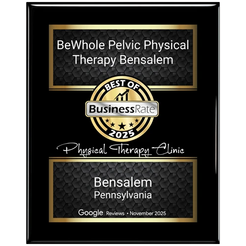 BusinessRate Best of 2025 award plaque